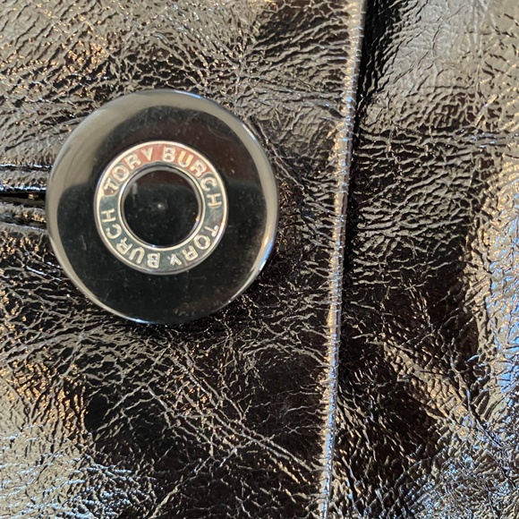 Tory Burch Black Leather Jacket - Picture 2 of 6